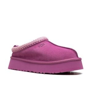 UGG Classic Ultra Mini Platform Slippers Fuchsia Suede Cozy Women Size 8